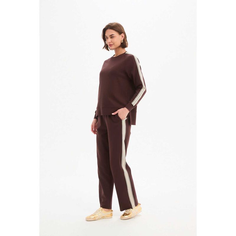 TIRELLI Stripe Sleeve Sweat image number 7